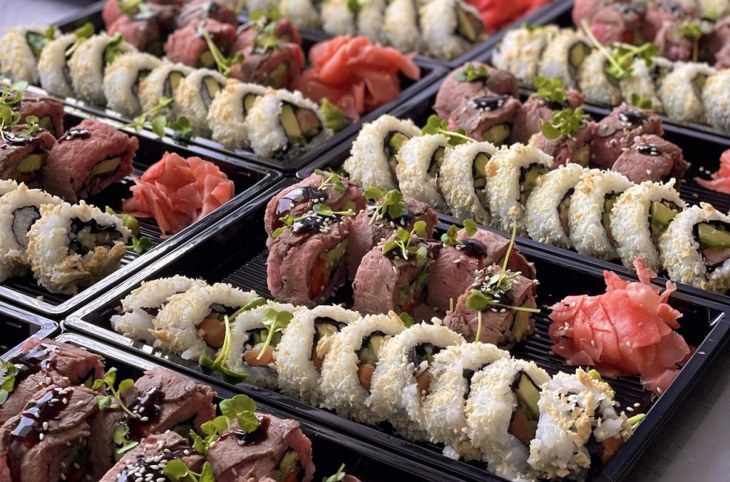 Zur Post - Sushi Platten